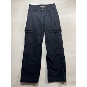 5.11 Tactical Women's Taclite Pro Ripstop Navy Blue Cargo Pants - Size 6 (30x29)